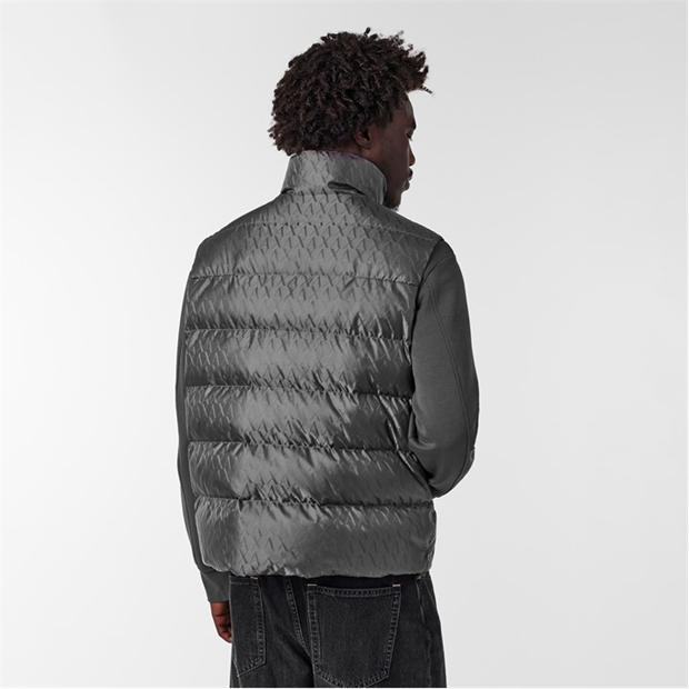 Hõbe U8092 - Armani Exchange - Men's Down Quilted Sleeveless Gilet