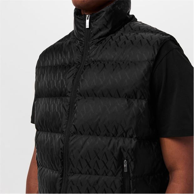 Must - Armani Exchange - Men's Down Quilted Sleeveless Gilet