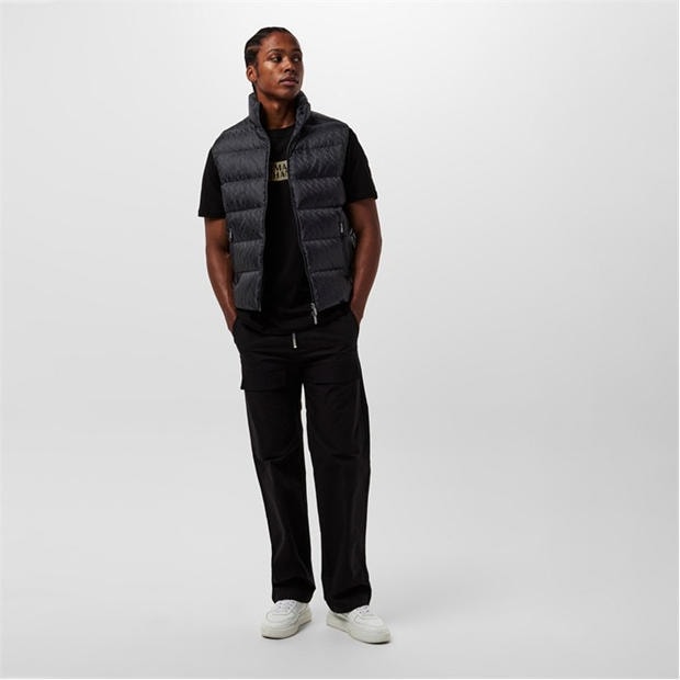 Sügavsinine - Armani Exchange - Men's Down Quilted Sleeveless Gilet