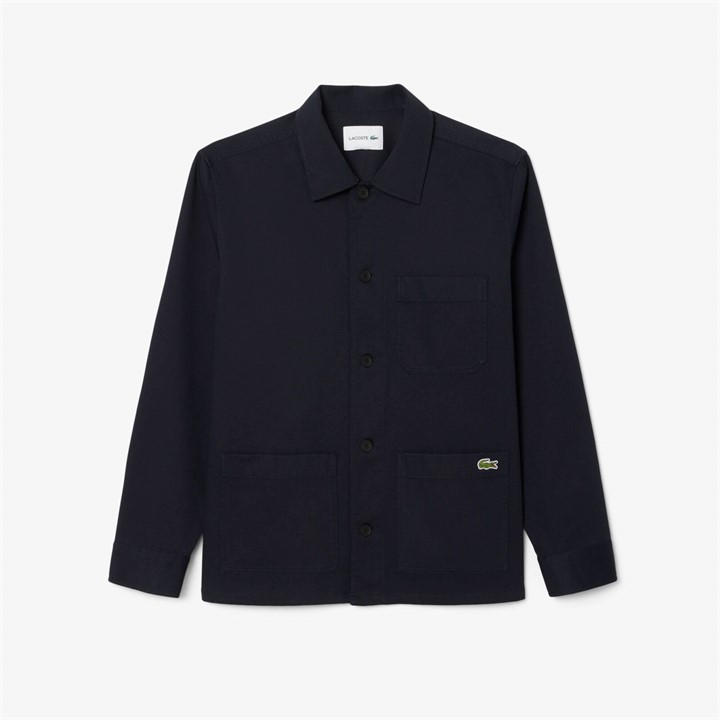 Lacoste Men's Black Overshirt Sn54 Large