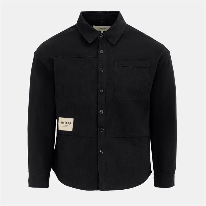 Firetrap Men's Black Heavy Shirt in Size 2XL, Sports Direct