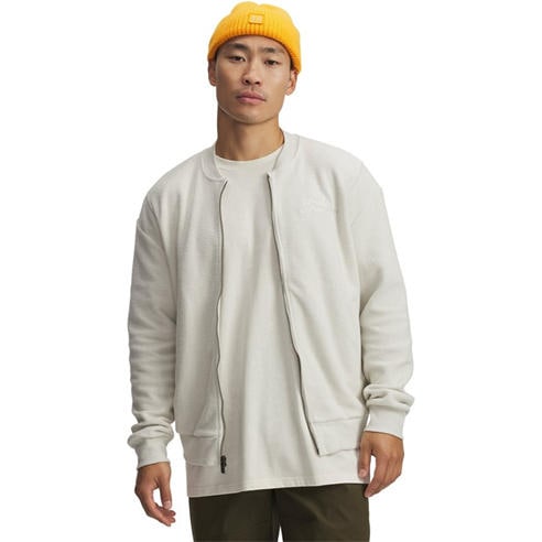 Under Armour - Men's Icon Reversible Terry Varsity Bomber Jacket