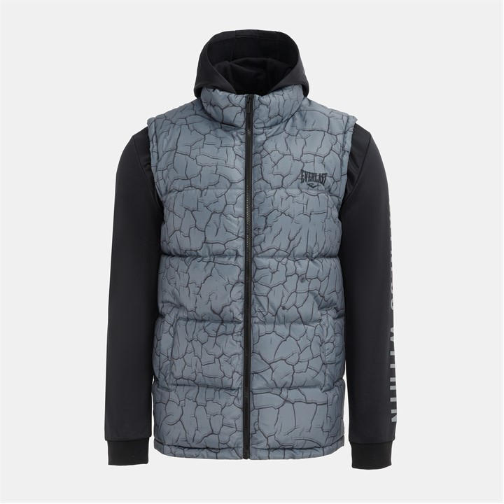 Everlast Men's Hybrid Jacket - Crack Charcoal - XL - Image 3
