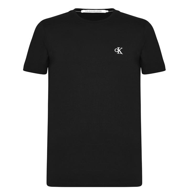 Calvin Klein Jeans Men's Black Calvin Essential T Shirt in Size 2XS, Sports Direct