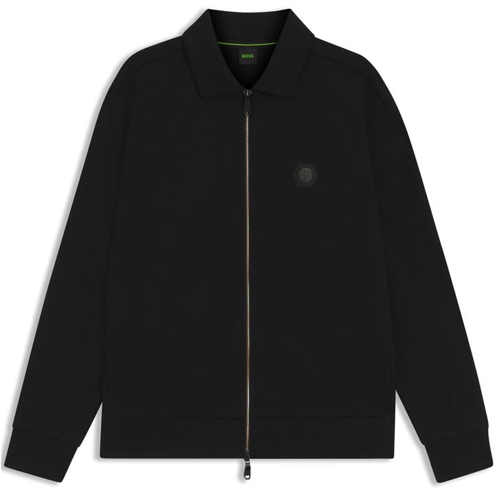 Boss Men's Black Long Sleeve Overshirt in Size 2XL, Sports Direct