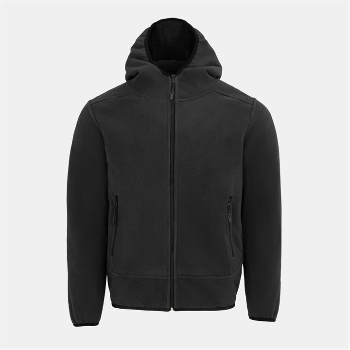 Firetrap Men's Dark Grey Bond Sherpa Jacket - S - Image 2