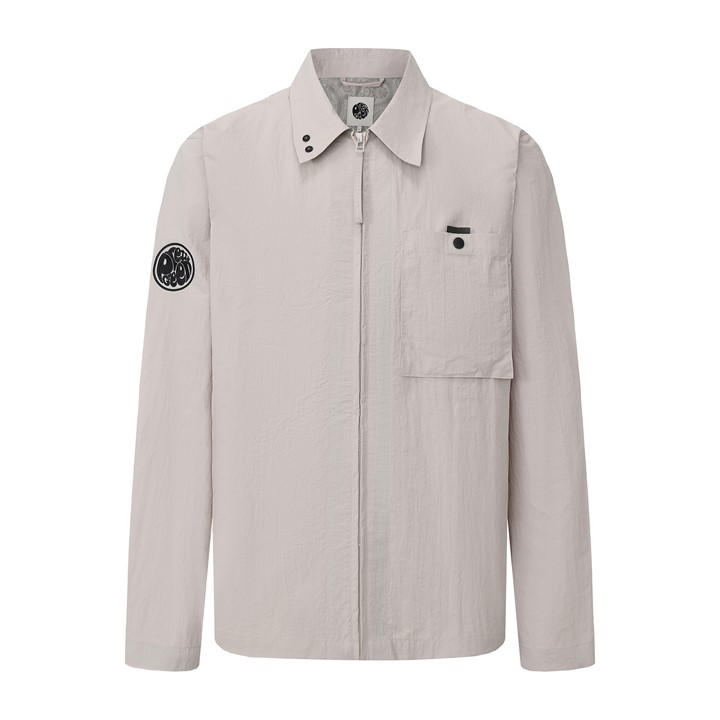Pretty Green Men's Grey Heaton Overshirt in Size 2XL, Sports Direct