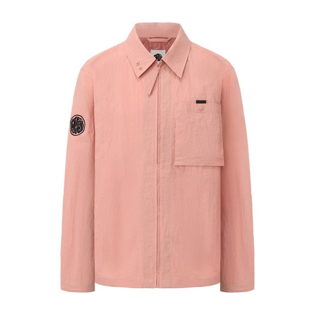 Pink - Pretty Green - Heaton Overshirt Mens