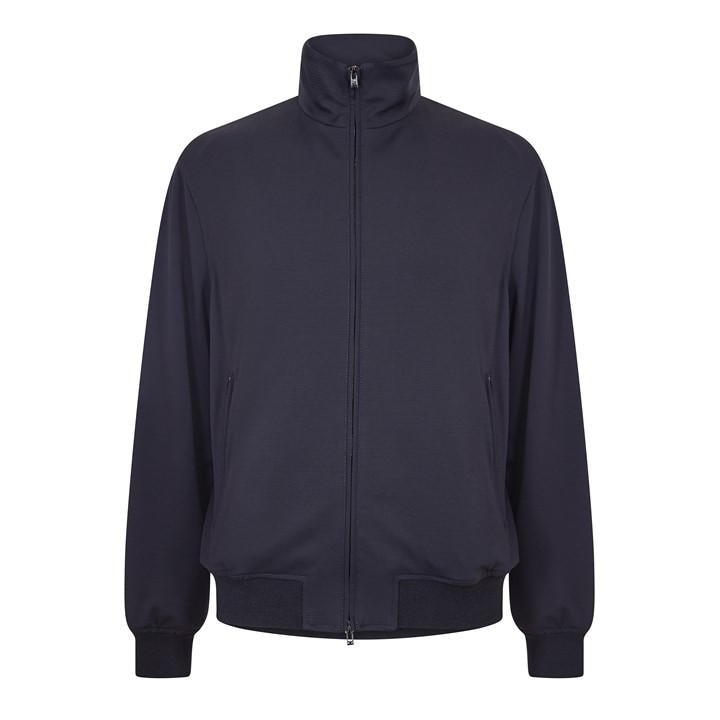 Emporio Armani Men's Blue Blouson Jacket in Size L, Sports Direct