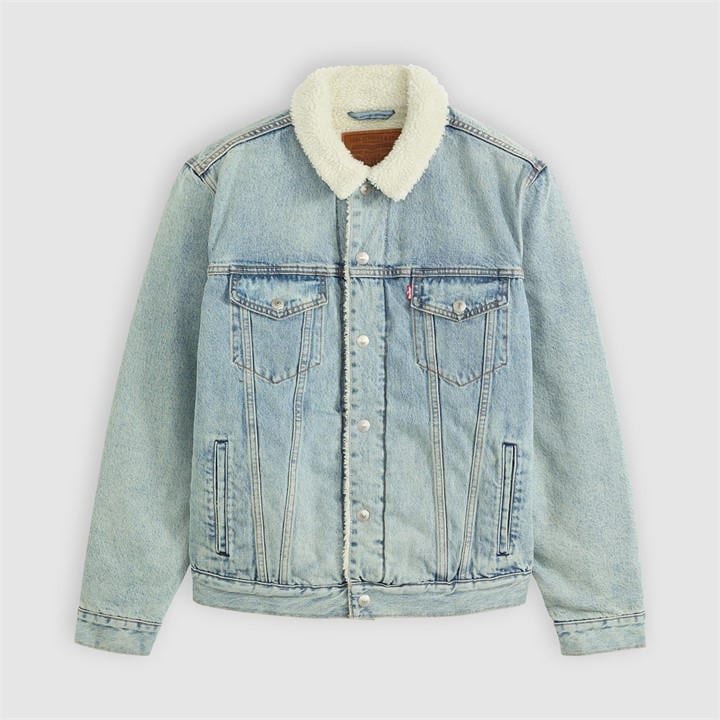 Levis Men's Blue Type 3 Sherpa in Size XL, Sports Direct