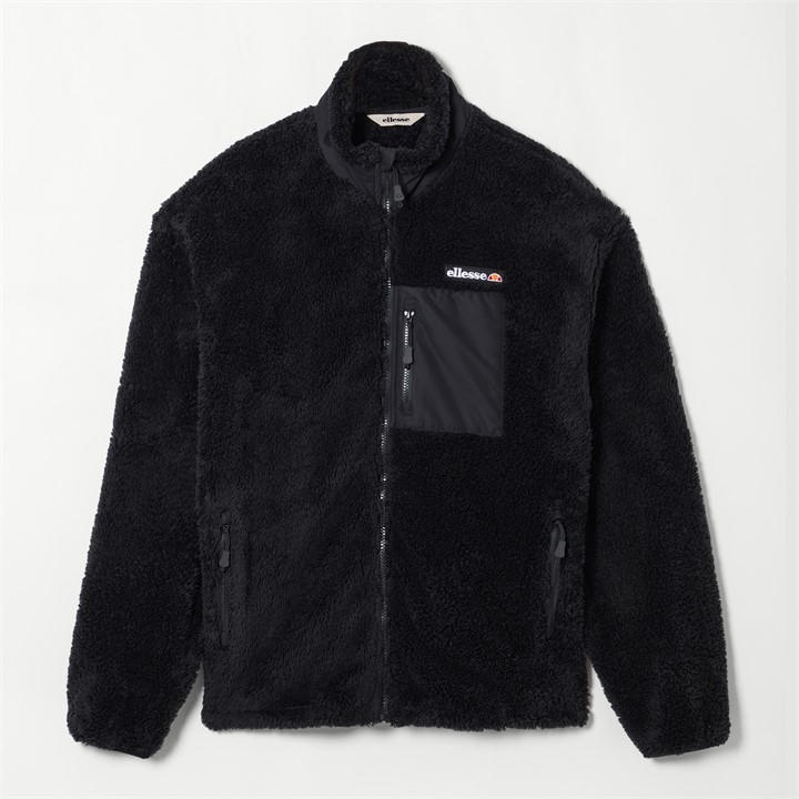 Ellesse Men's Black Cervacol Puffer Jacket in Size XL, Sports Direct