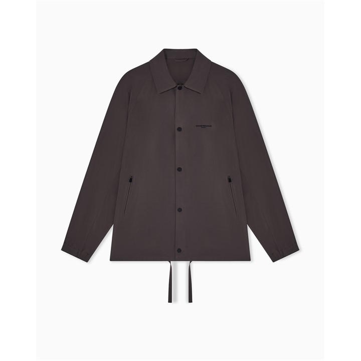 Emporio Armani Men's Brown Blouson Jacket in Size XL, Sports Direct