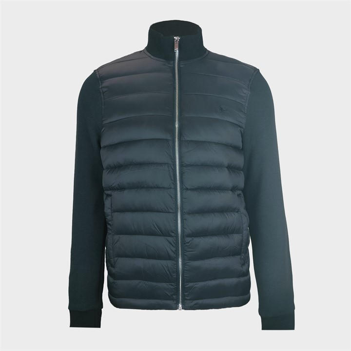 Jack Wills Men's Black City Water And Wind Resistant Hybrid Jacket in Size 2XL, Sports Direct