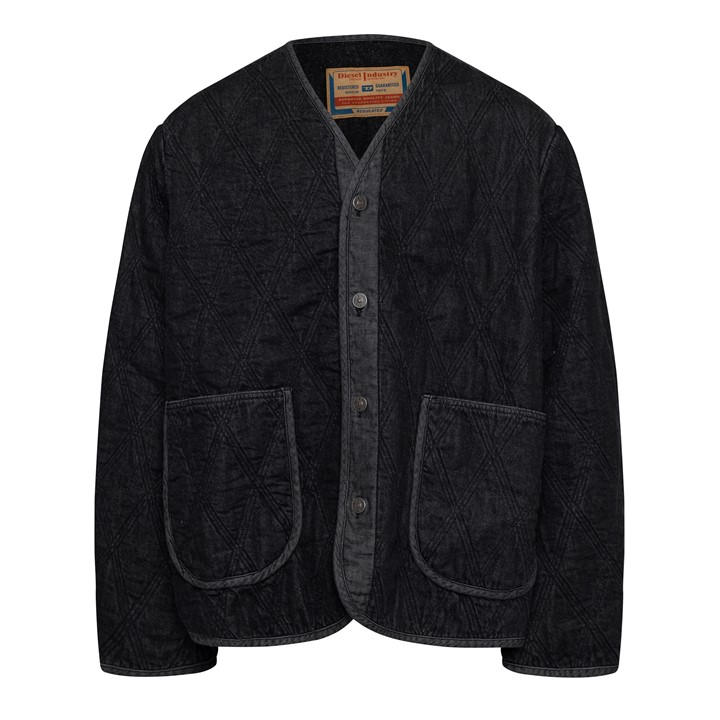 Diesel Men's Black Protective Shell Windbreaker in Size L, Sports Direct