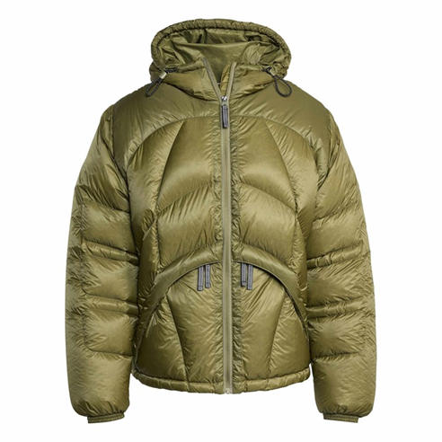 adidas - Men's EQT Full-Zip Hooded Short Puffer Jacket