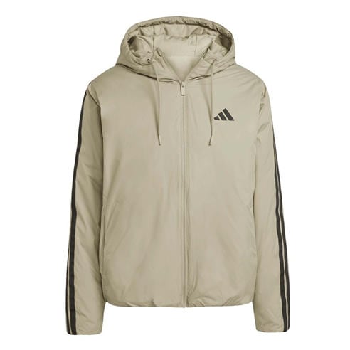 adidas - Men's Essentials 3-Stripes Insulated Hooded Puffer Jacket