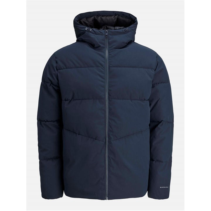 Jack And Jones Men's Blue Global Jacket Short Puffer Jacket Plus in Size 2XL, Sports Direct