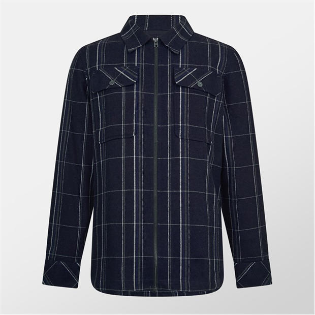 Forét Ivy Overshirt Heren Overhemden - Groen - Maat M