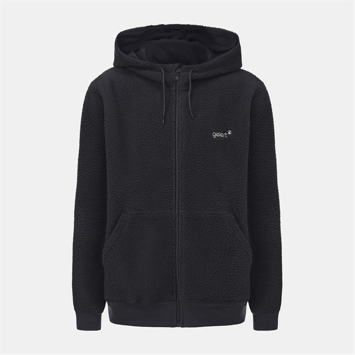 Gelert Men' Grey Sherpa Jacket Hoodie in Size S, Sports Direct