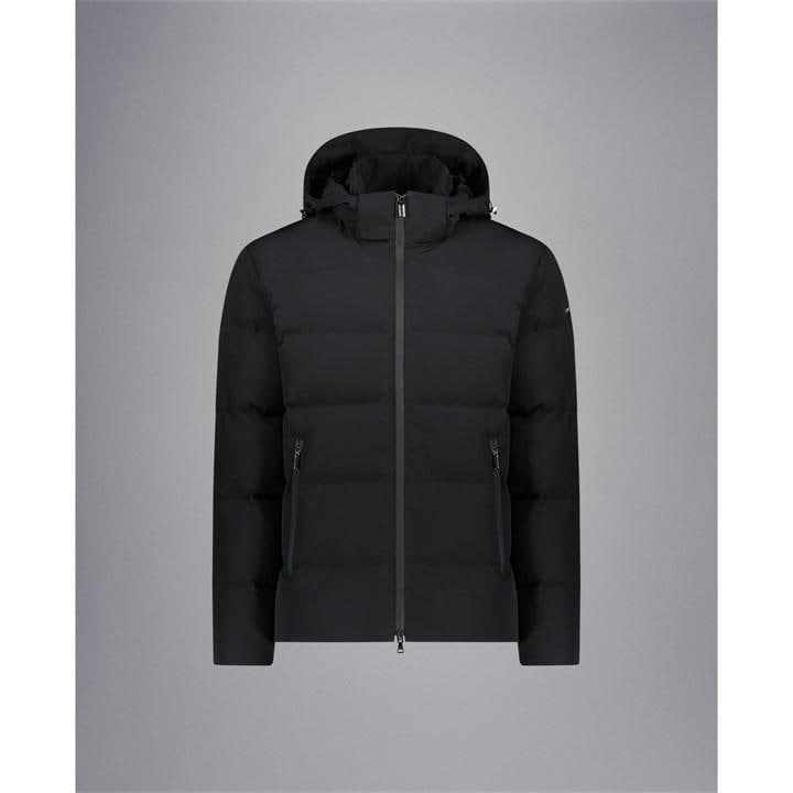Paul And Shark Men's Black Typhoon Short Puffer Jacket in Size 2XL, Sports Direct