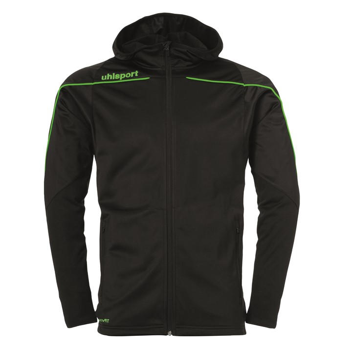 Uhlsport Men' Black Stream 22 Performance Training Jacket in Size S, Sports Direct