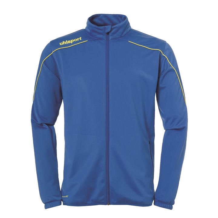 Uhlsport Men' Blue Stream 22 Classic Moisture-Wicking Performance Training Jacket in Size S, Sports Direct