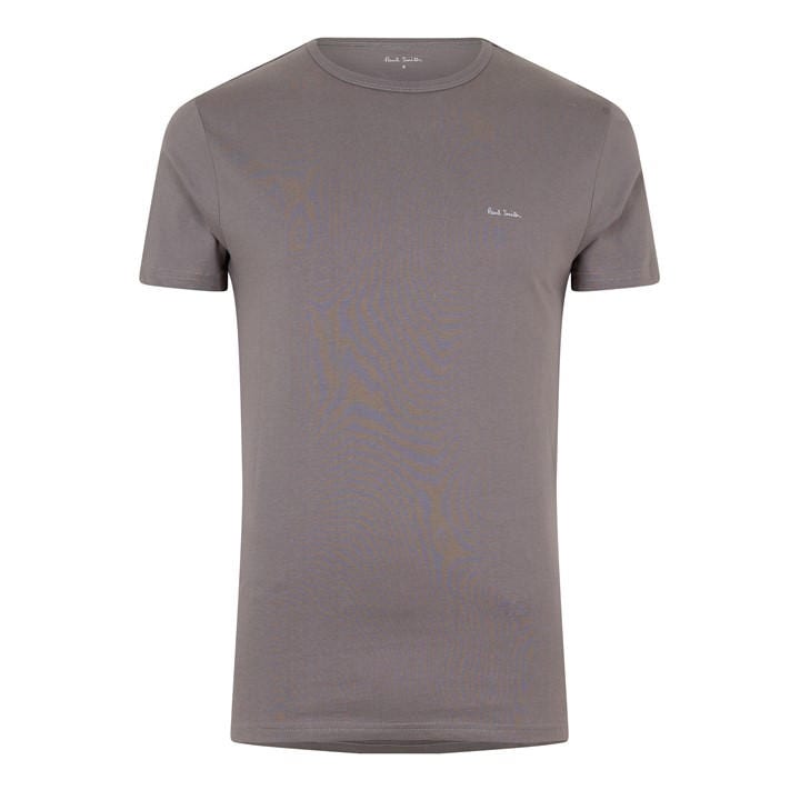 Paul Smith Men' Grey Regular Fit Chest Logo T-Shirt in Size S, Sports Direct