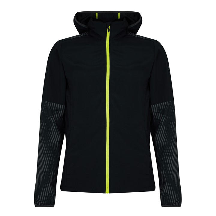 Umbro Men' Black Lightweight Ergonomic Performance Training Jacket in Size S, Sports Direct