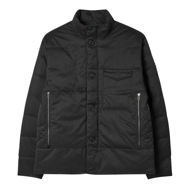 Ps Paul Smith Men's Black Fibre Down Medium Puffer Jacket in Size M, Sports Direct