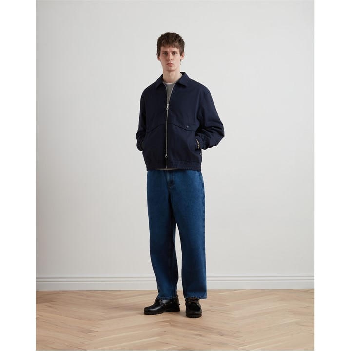 Farah Men's Blue Tyler Overshirt in Size M, Sports Direct