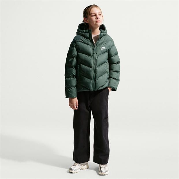 Camo Green - Nike - Loose-Fit Puffer Jacket Juniors