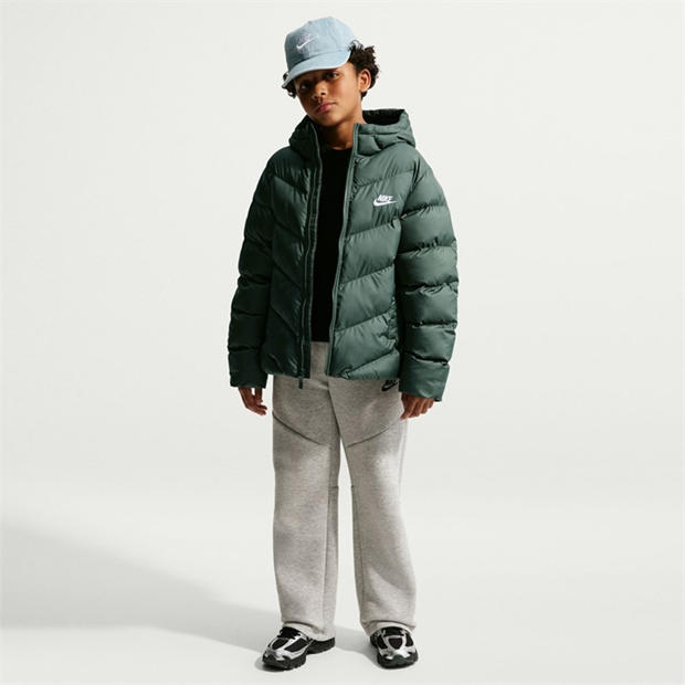 Camo Green - Nike - Loose-Fit Puffer Jacket Juniors