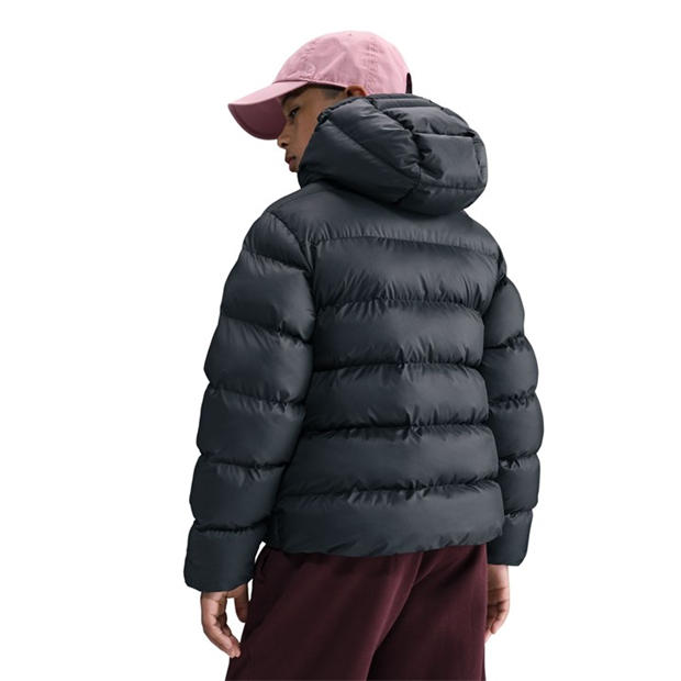 Black/Pink - Nike - Loose-Fit Puffer Jacket Juniors