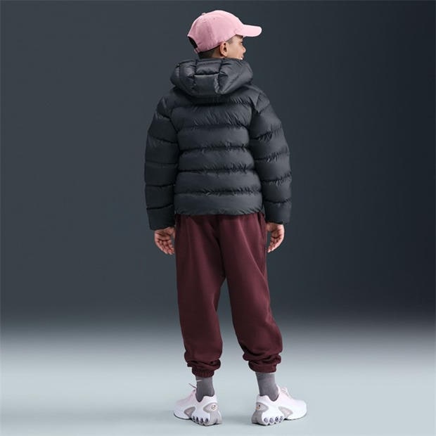 Black/Pink - Nike - Loose-Fit Puffer Jacket Juniors