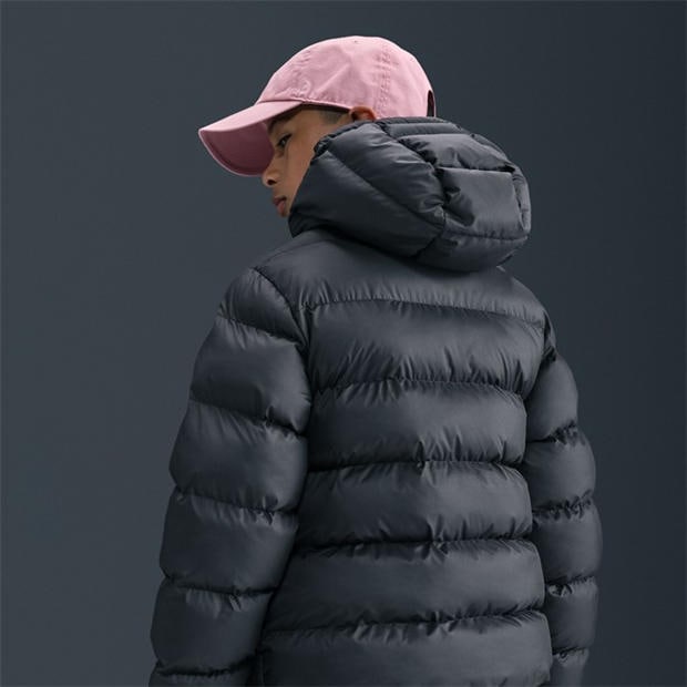 Black/Pink - Nike - Loose-Fit Puffer Jacket Juniors