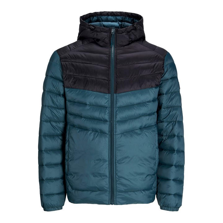 Jack And Jones Men's Green Sprint Insulated Medium Puffer Jacket in Size XS, Sports Direct