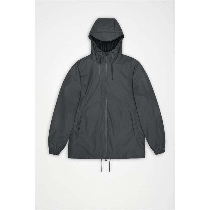 Rains Men' Grey Storm Breaker Waterproof Jacket in Size S, Sports Direct