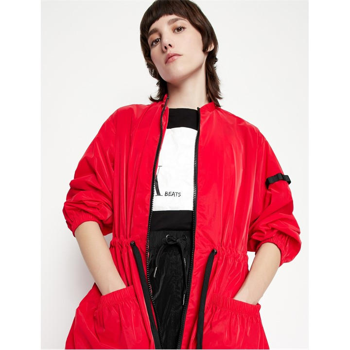 Armani Exchange Women's Red Overcoat in Size 8, Sports Direct
