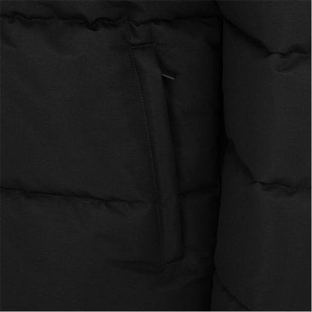 Black - Pretty Green - Men's Pretty's Hooded Long Sleeve Short Puffer Jacket