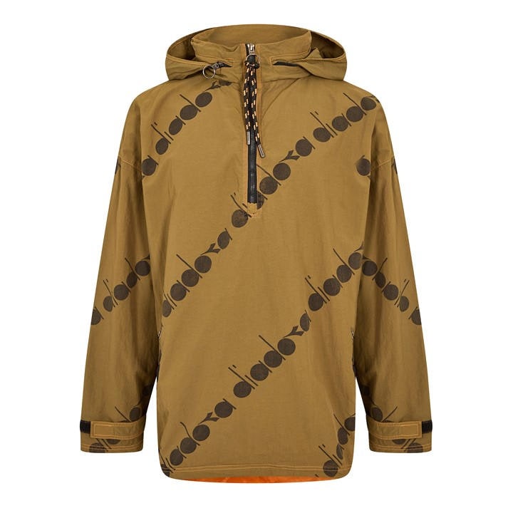 Diadora Men' Green Anorak Rain Anorak in Size S, Sports Direct