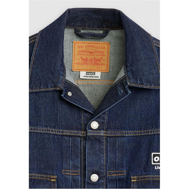 Levis Men's Oasis Type 2 Long Sleeve Denim Jacket | SportsDirect