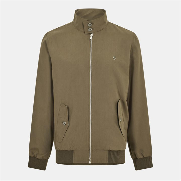 Peter Werth Men's Beige Harrington Jacket in Size XL, Sports Direct