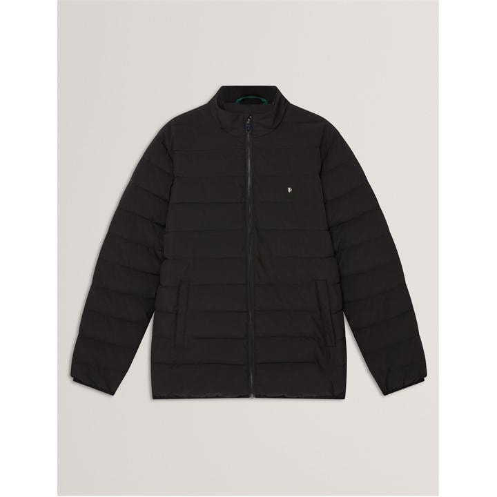 Ted Baker Men's Black Lightweight Puffer Jacket in Size XS, Sports Direct