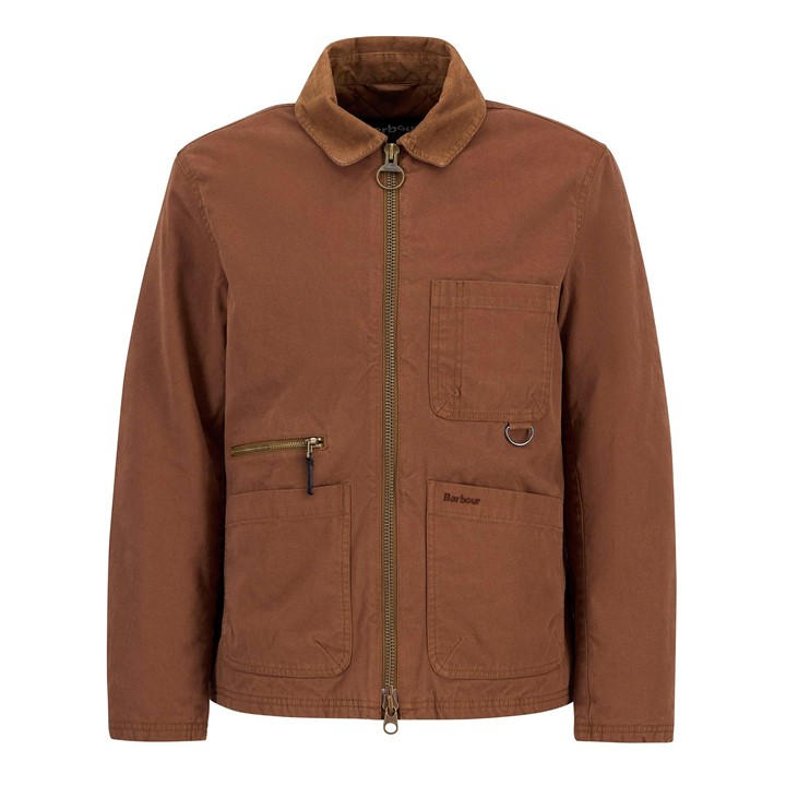 Barbour Men' Brown Cove Jacket in Size S, Sports Direct
