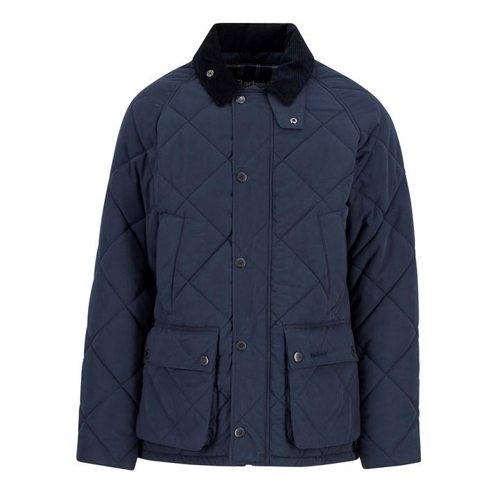 Barbour Men's Blue Modern Bedale Jacket in Size L, Sports Direct