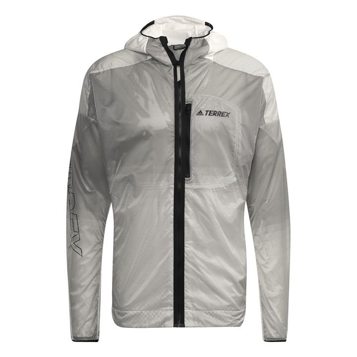 Adidas Men' White Moisture-Wicking Performance Training Jacket in Size S, Sports Direct