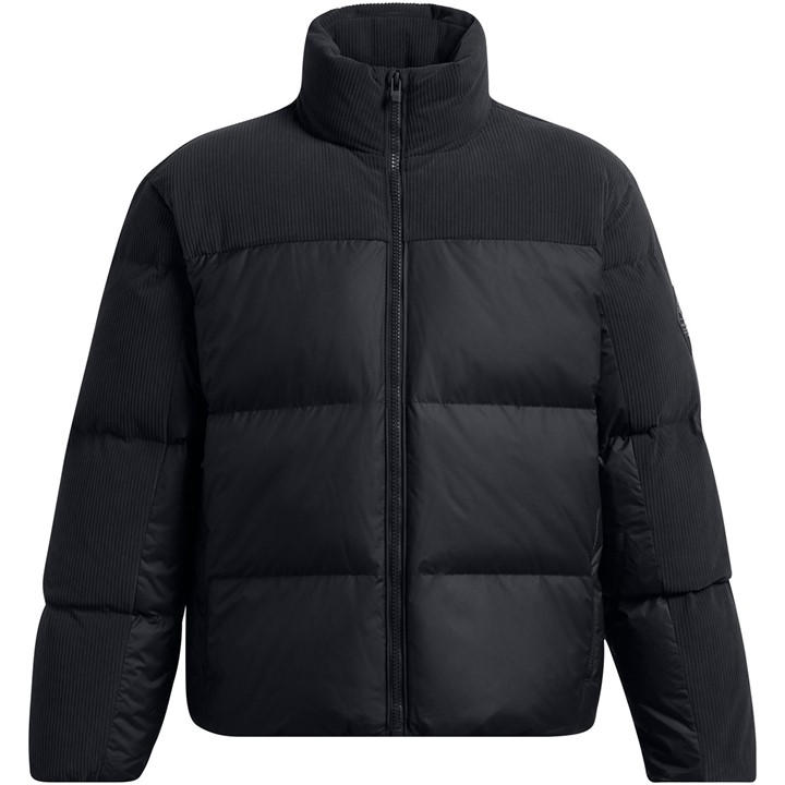 Under Armour Men's Black Limitless Athletic Fit Puffer Jacket in Size M, Sports Direct
