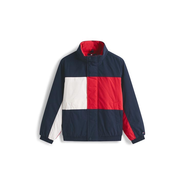 Tommy Hilfiger Boys Blue Kids' Softshell Jacket in Size 14 - 16 Years, Sports Direct