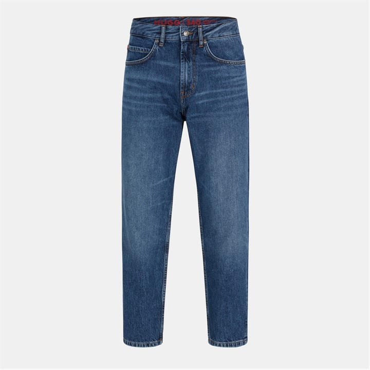 Hugo Men's Blue Denim Jacket in Size L, Sports Direct