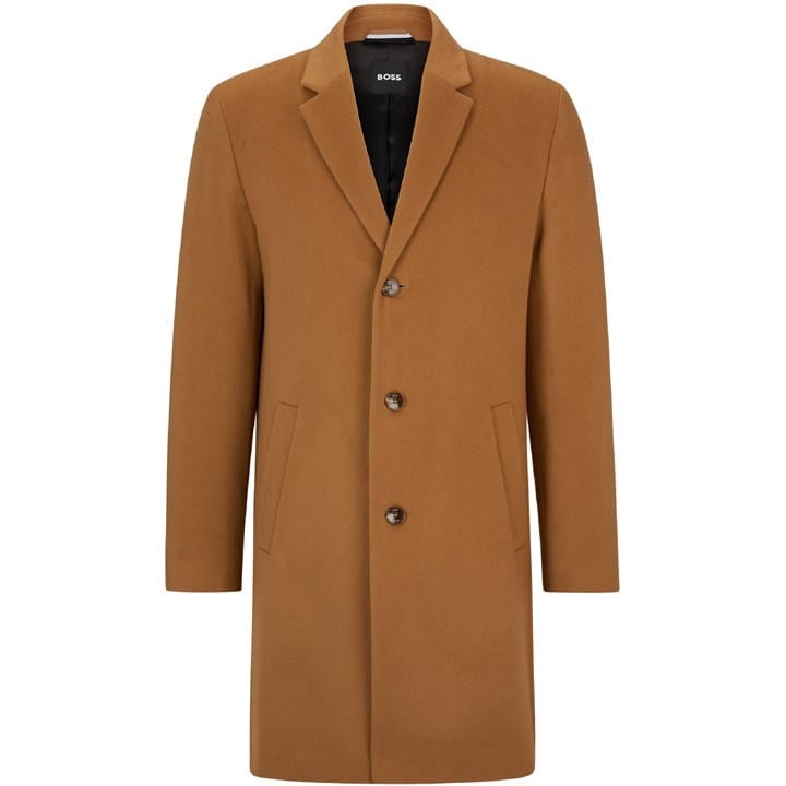 Boss Men's Beige H Hyde C Trench Coat in Size XL, Sports Direct